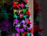 Red Bowknot Christmas Pre-Lit Fibre Optic Green Tree Multicolour Lights